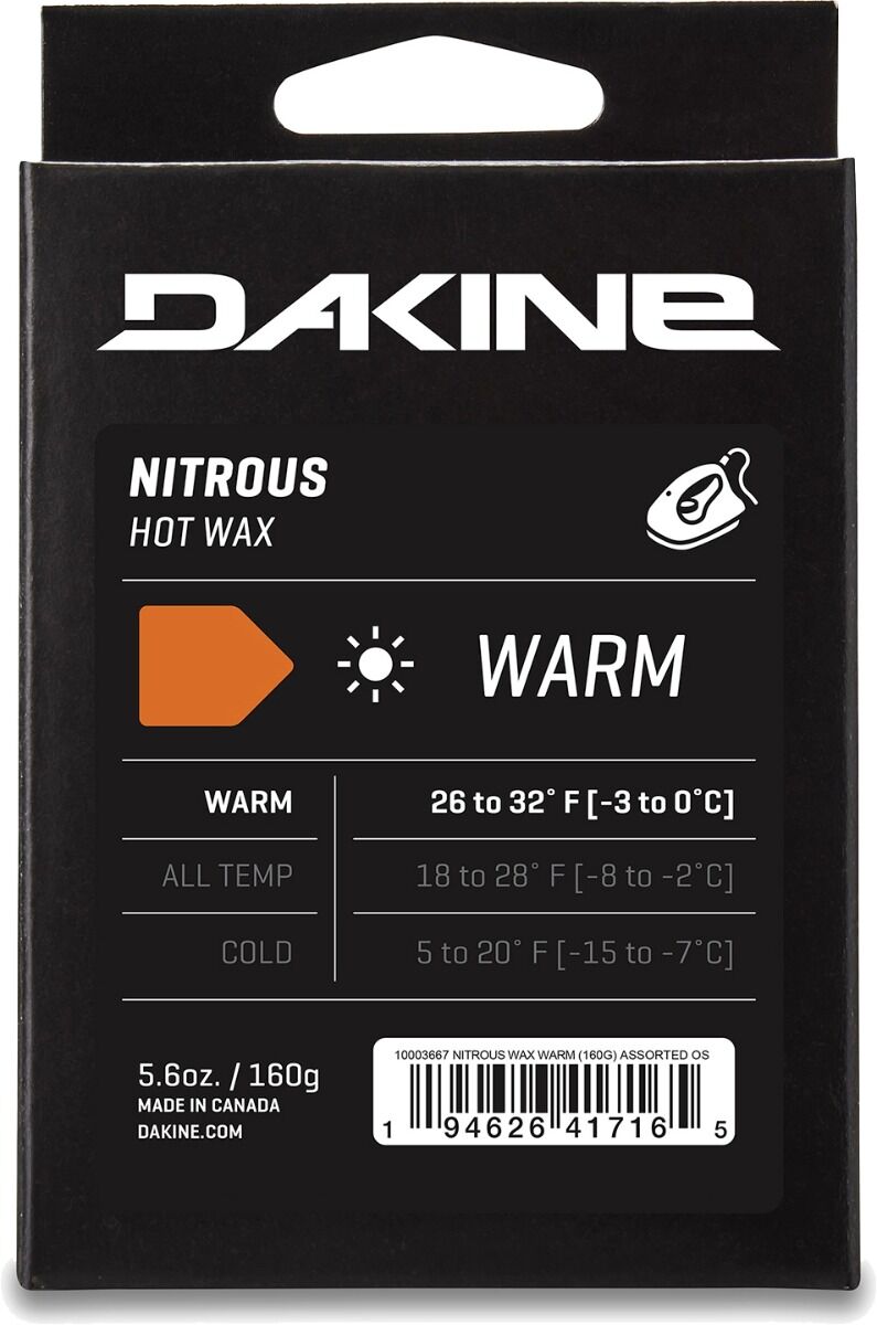 DAKINE NITROUS WAX 160G WARM One Size