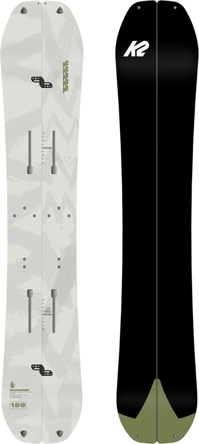 K2 MARAUDER SPLIT WITH CLIMBING SKIN AND PUCKS U 156