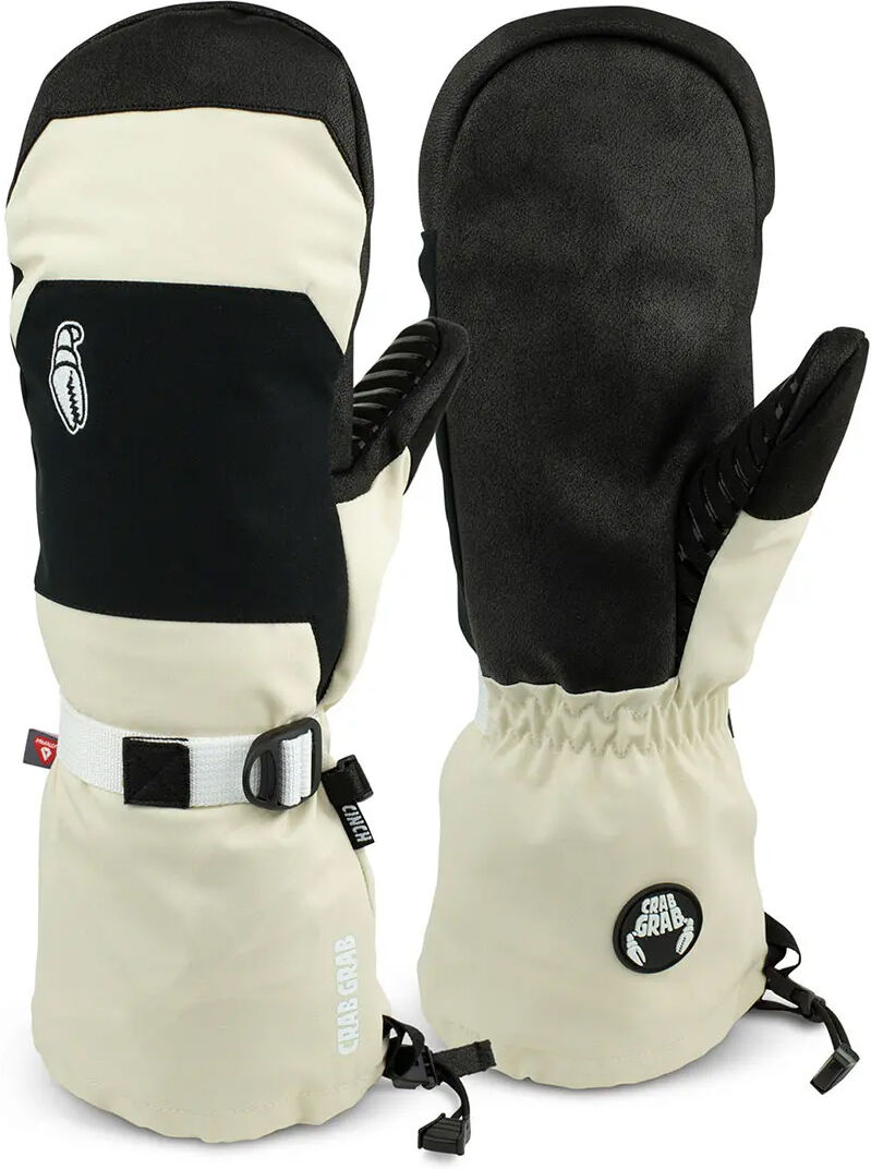 CRAB GRAB CINCH MITT CREAM AND BLACK XL