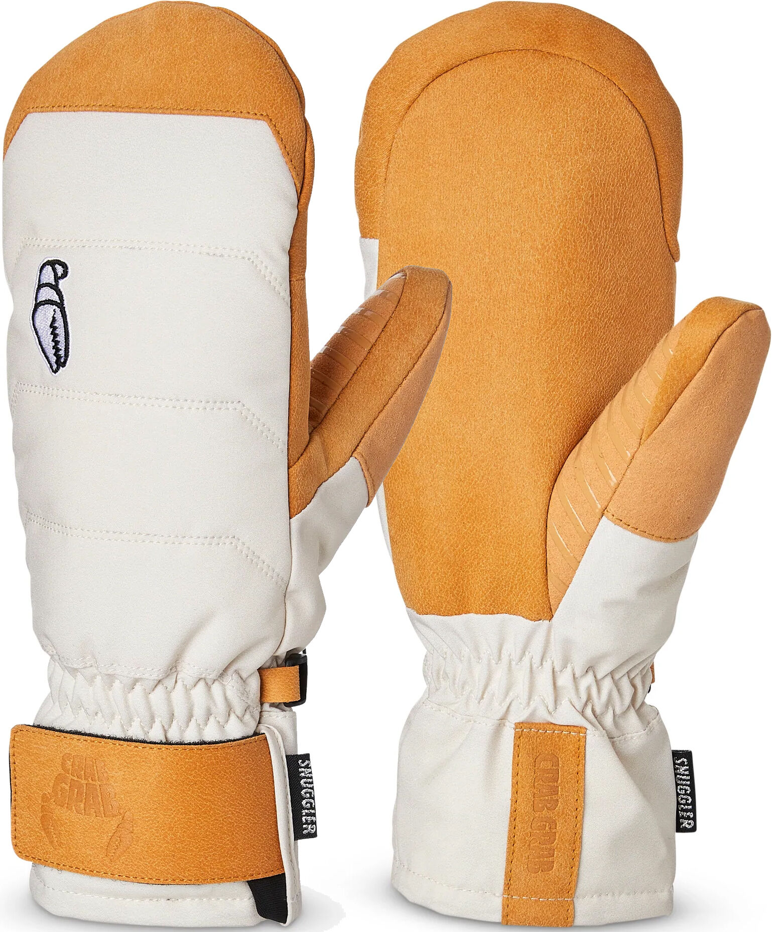 CRAB GRAB SNUGGLER WOMEN MITT CREAM AND TAN S