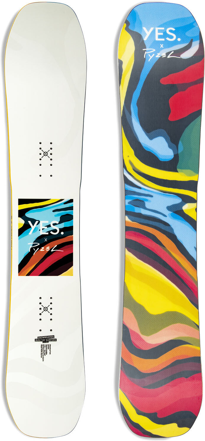 yes snowboard yes x pyzel wide u 155