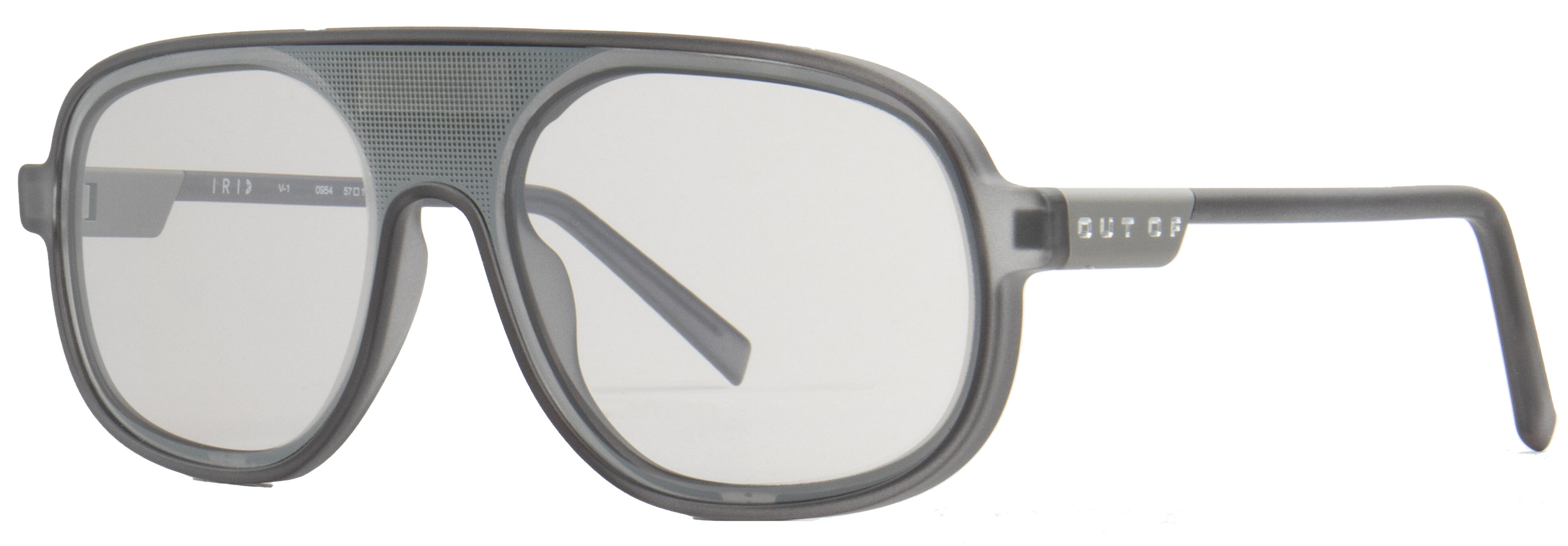 OUT OF VISION 1 FROST GREY SILVER IRID X10 One Size
