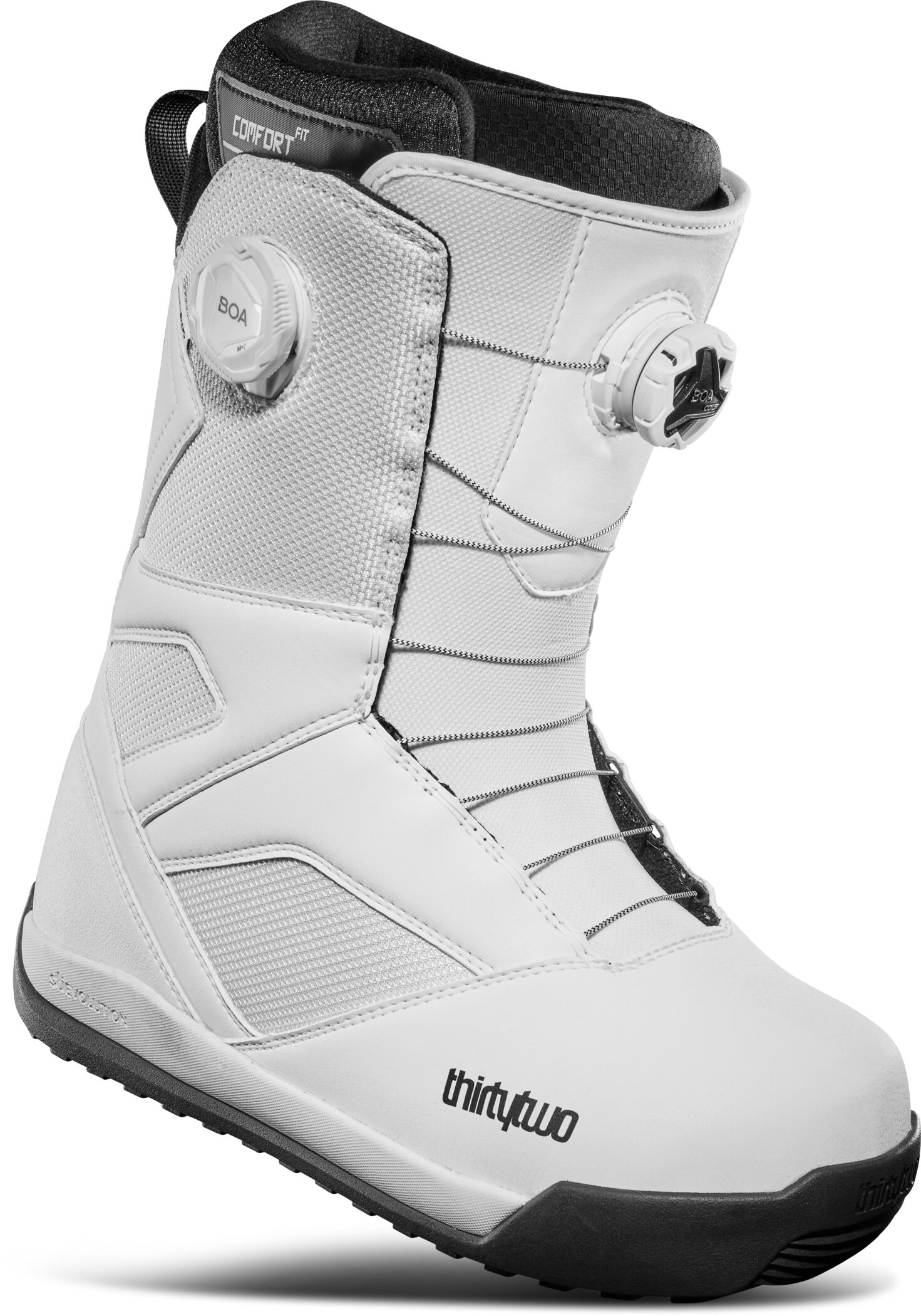 THIRTYTWO STW DOUBLE BOA WHITE BLACK 280