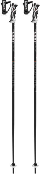 Leki Bold Lite S - bastoncini sci alpino Black/Red 120 cm