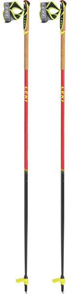 Leki Mezza Race - bastoncini scialpinismo Red/Yelolw/Black 125 cm