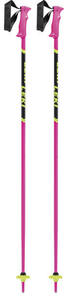 Leki Racing Kids - bastoncini sci - bambino Pink/Yellow 105 cm