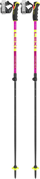 Leki Spitfire Vario 3D - bastoncini freeride Pink/Black 140