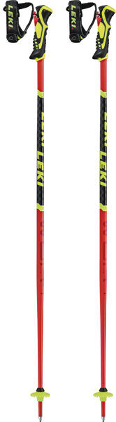 Leki Worldcup Racing Lite SL 3D - bastoncini sci alpino - bambino Red/Black/Yellow 95 cm