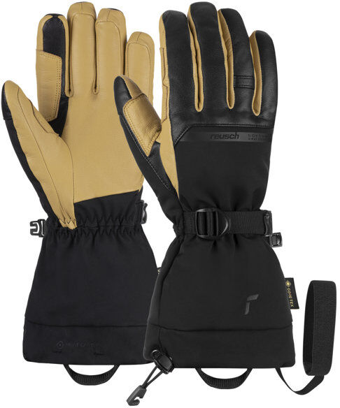 Reusch Discovery GORE-TEX TOUCH-TEC - guanti da sci - uomo Black/Brown 8