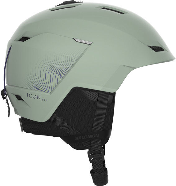 Salomon Icon Lt Pro - casco da sci - donna Light Green 56-59 cm