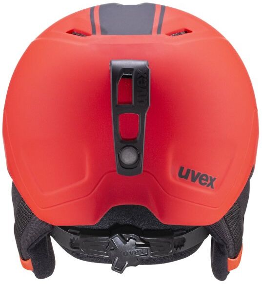 Uvex Heyya Pro - casco sci - bambini Red/Black 54-58 cm