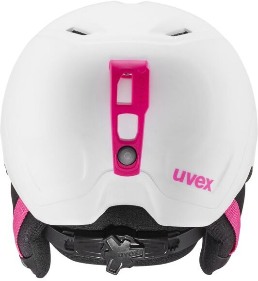 Uvex Heyya Pro - casco sci - bambini White/Pink 51-55 cm