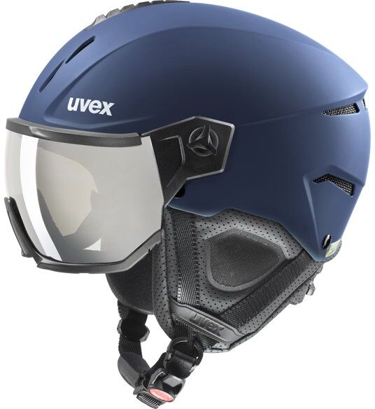 Uvex Instinct Visor - casco sci alpino Blue 59-61 cm