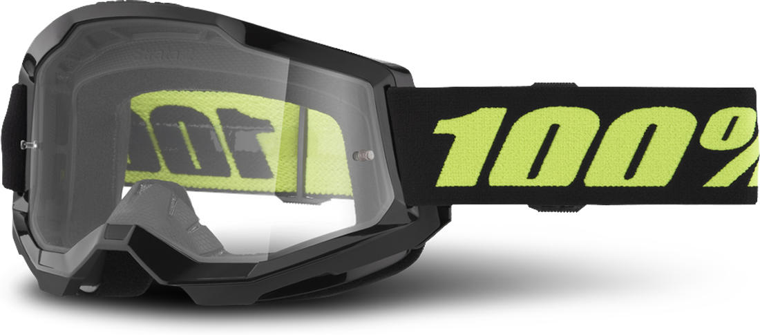 100% Maschera Cross  Strata 2 Trasparente