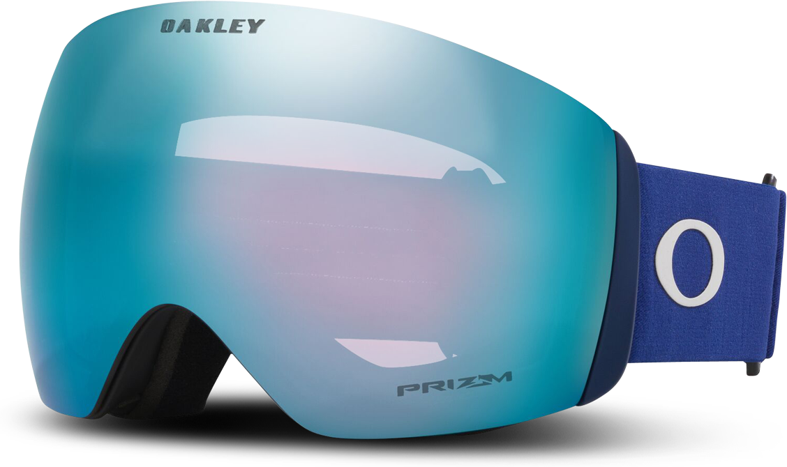 Oakley Maschera Motoslitta  Flight Deck Blu Opaco