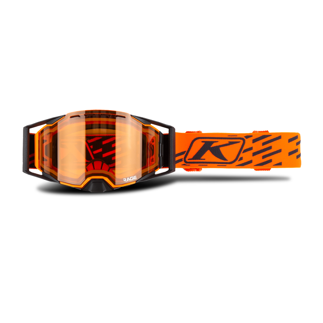 KLIM Maschera Motoslitta  Rage Fragment Strike Orange Persimmon