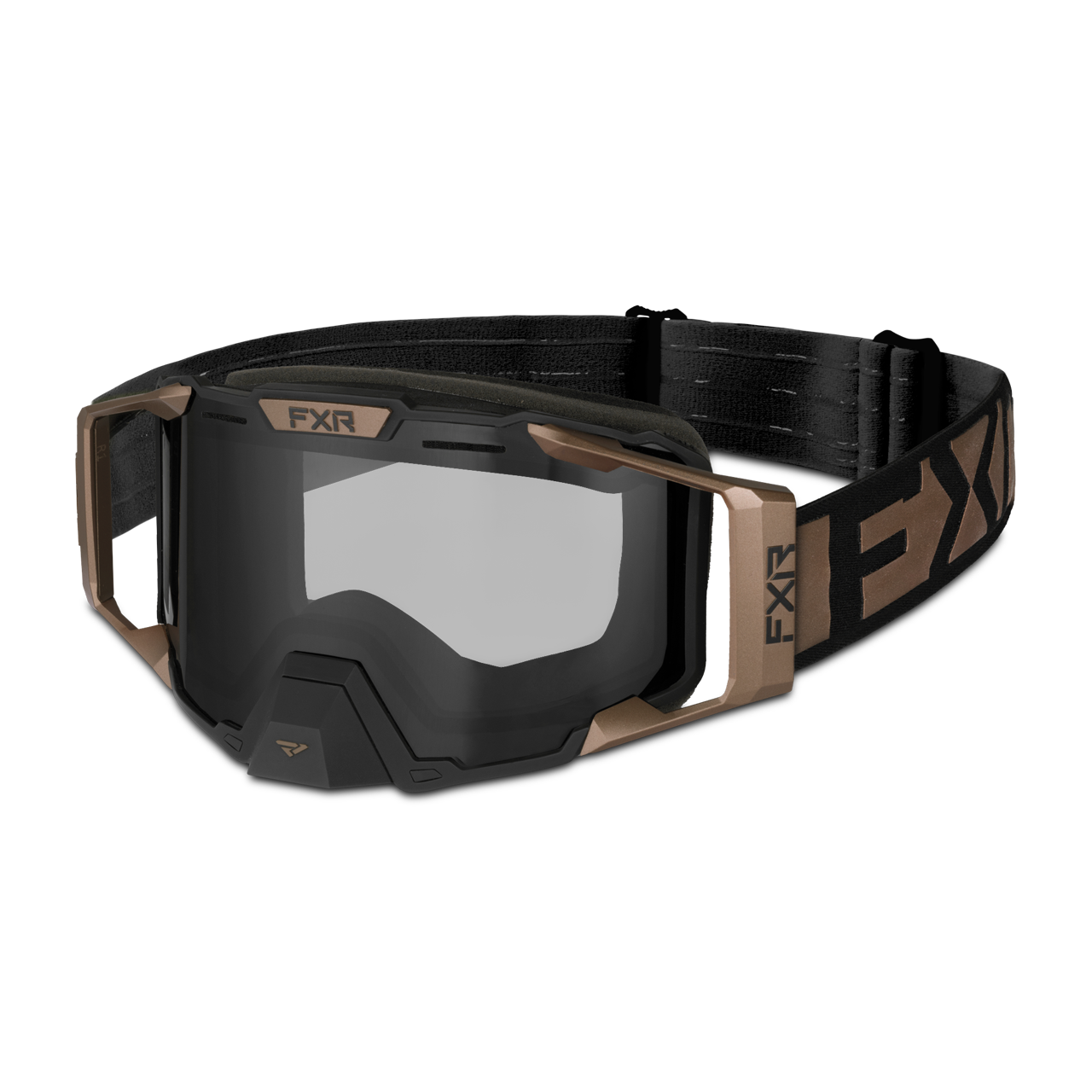 FXR Maschera Motoslitta  Combat Bronzo