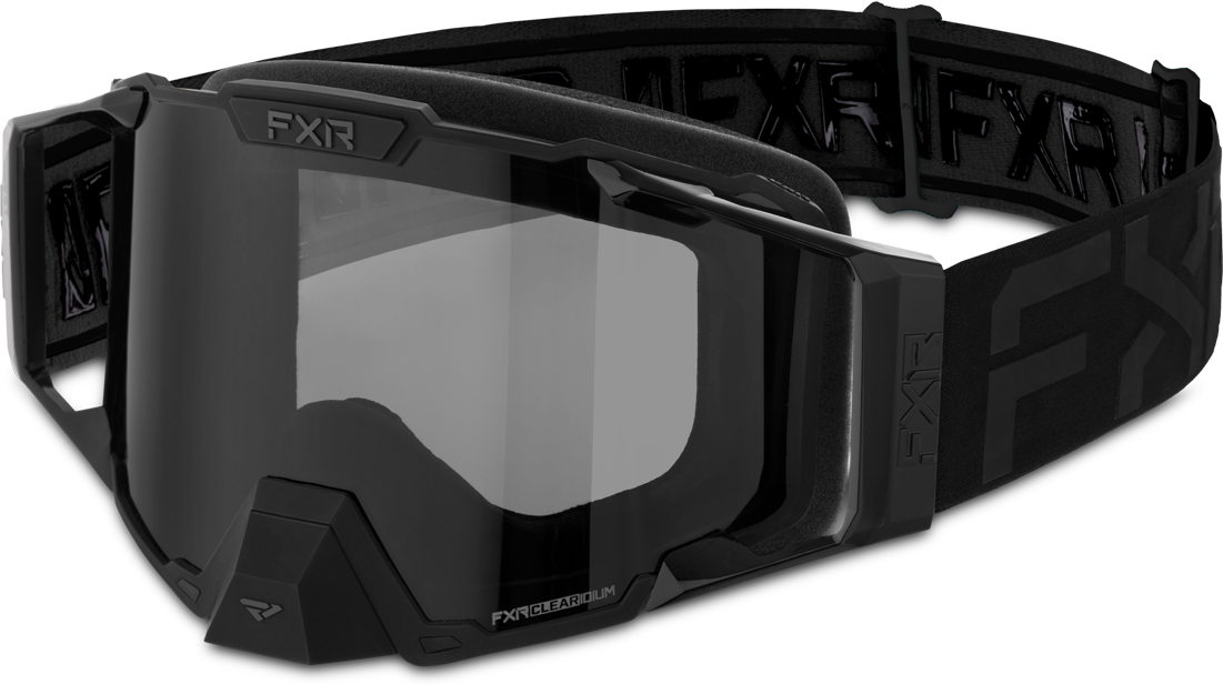 FXR Maschera Motoslitta  Pilot Black Ops