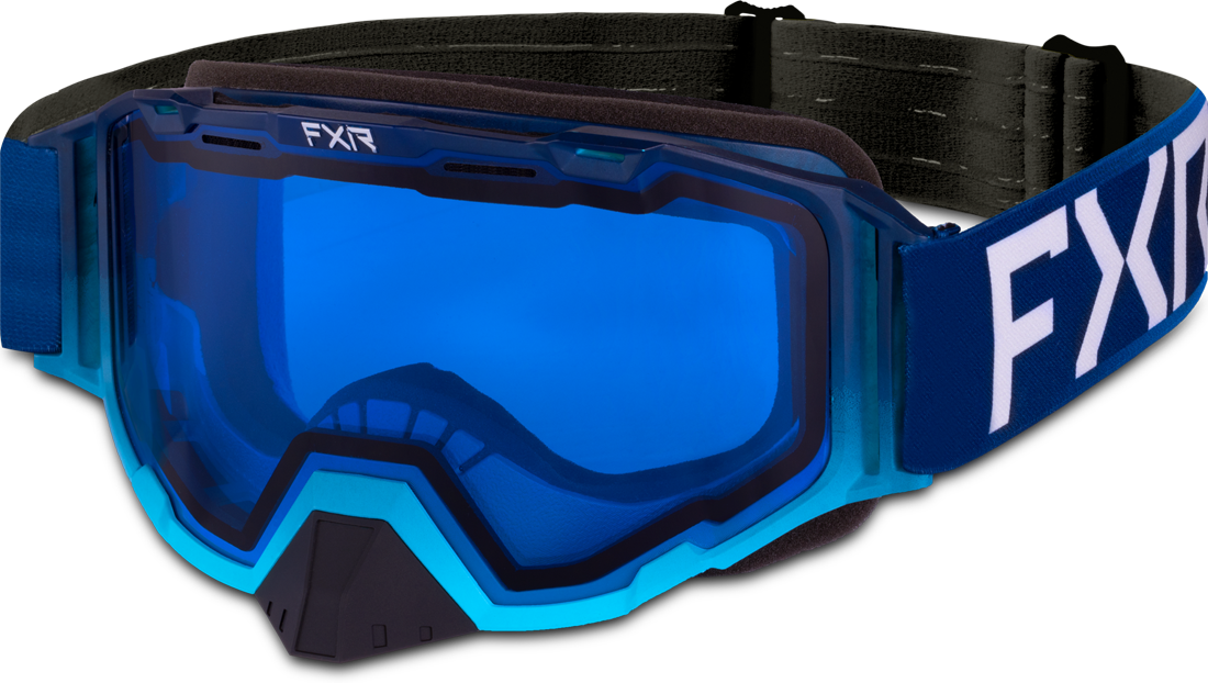 FXR Maschera Motoslitta  Maverick Blu