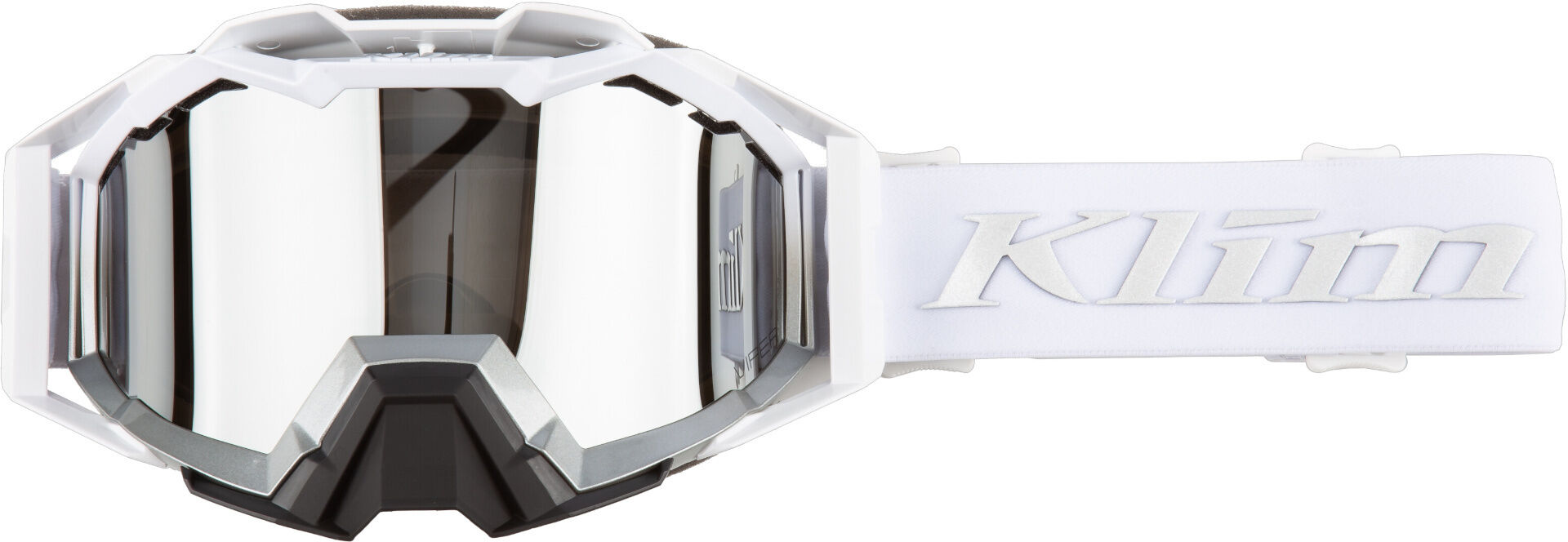 Klim Viper Pro Occhiali per motoslitte Grigio Bianco unica taglia