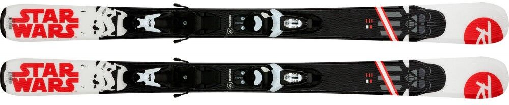 Rossignol Sci Bambino Star Wars + Kid X 4 Black White 104 cm