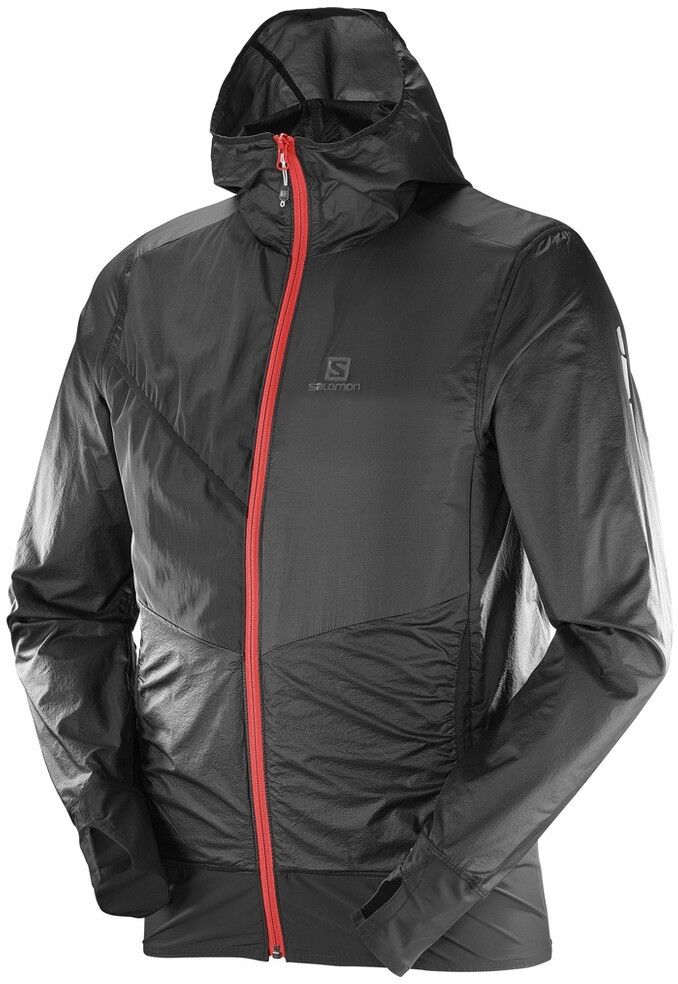 Salomon Giacca Drifter Air Wind Hoodie Black S