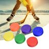Kitabetty Hockey Puckeypucks, lichte kunststof ijshockeypucks met holle bodem, sportstraathockeypucks, voor ijshockeyspellen en algemene training, 6 willekeurige kleuren