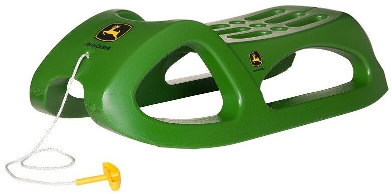 Rolly Toys slee RollySnow Cruiser John Deere junior groen - Groen