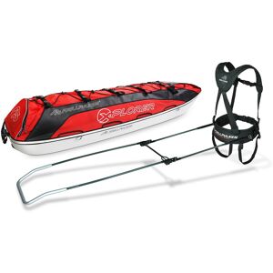 Fjellpulken Xplorer 168 Complete Rød 168 cm, Red