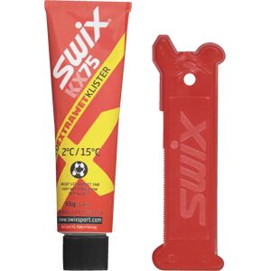 Swix Klister KX75 Red Extra Wet 2C/15C 23/24, våtsnøklister none