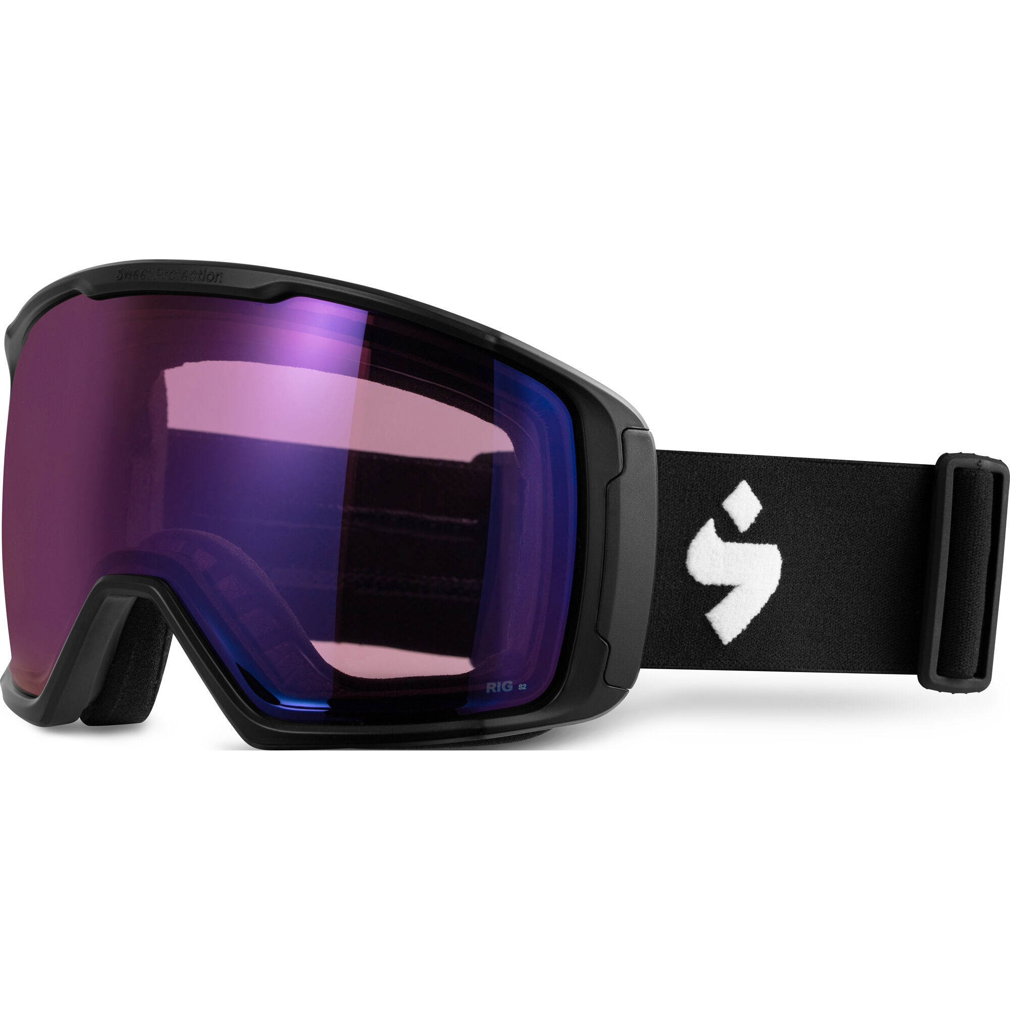 Sweet Protection Clockwork MAX RIG Matte Black / Amethyst Goggles 850028-RAMET-MBLK 2019