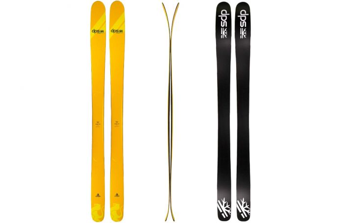 DPS Skis Wailer A100 RP, Topptur/frikjøringsski 20/21 Gul 189 cm 2020