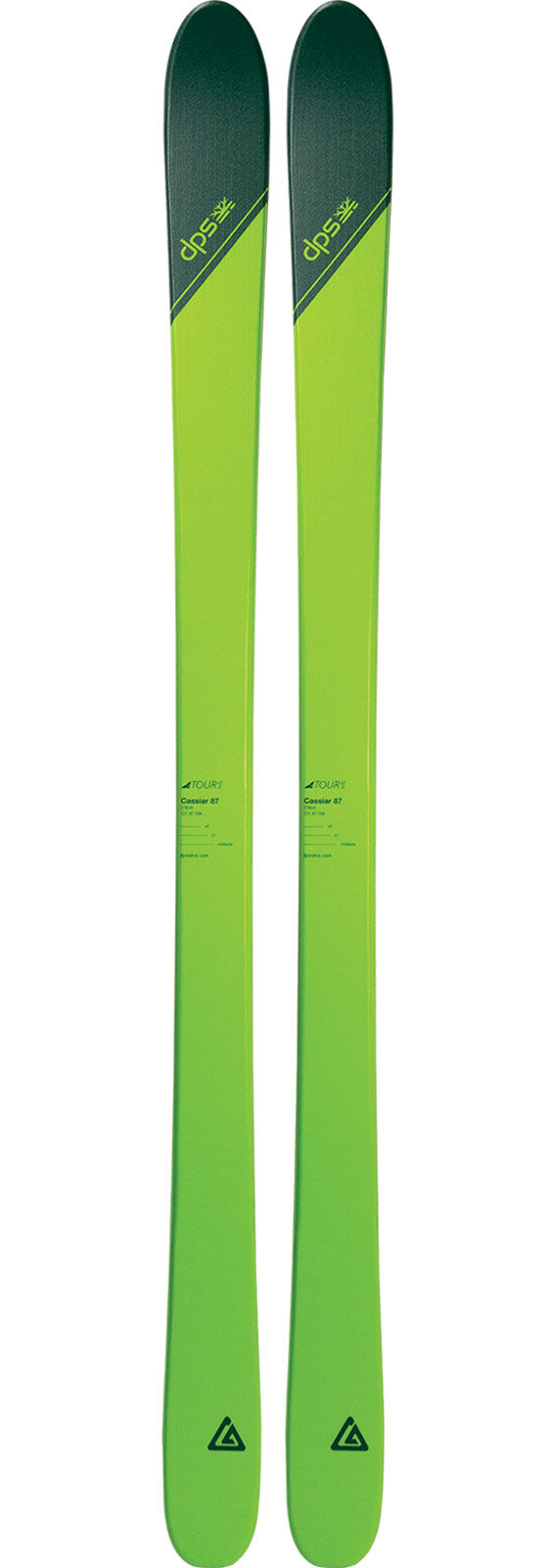 DPS Skis Cassiar T87 toppturski 19/20  169 cm 2019