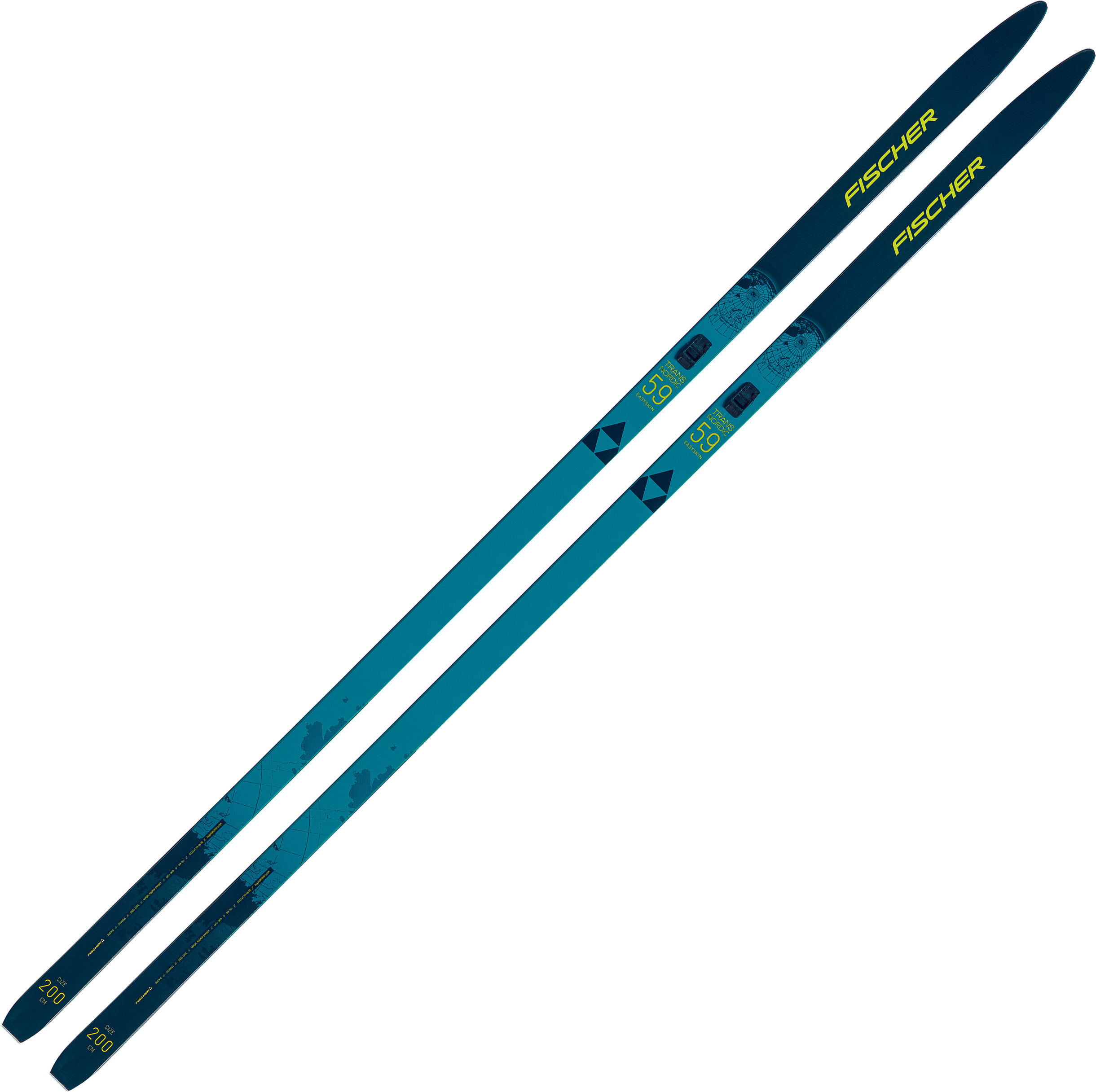 Fischer TransNordic 59 Easy Skin Xlite, lett fjellski 21/22 N54521V 200cm 2021