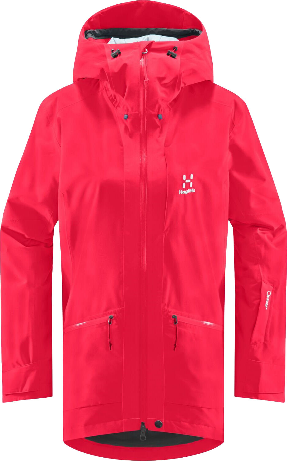 Haglöfs Lumi Insulated Parka, isolert skalljakke dame Scarlet Red 604663.4MM XS 2021