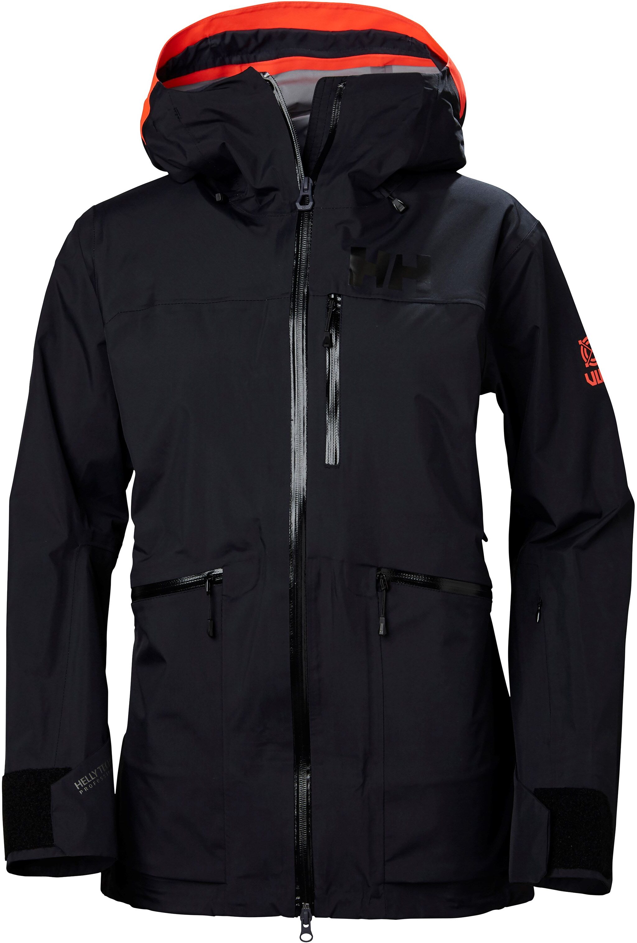 Helly Hansen W Kvitegga Shell Jacket, skijakke dame Bkack 65575-990 XS 2018