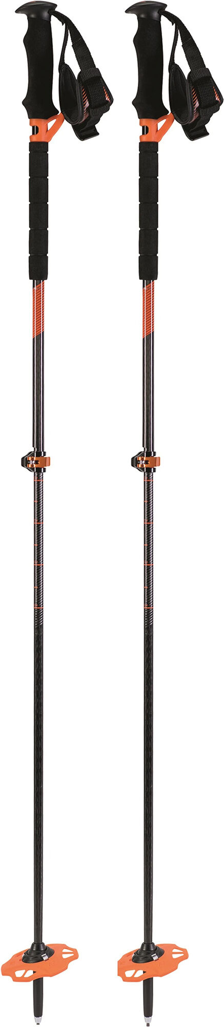 K2 Lockjaw Carbon Plus 145 toppturstav Oransje S190900101 2021