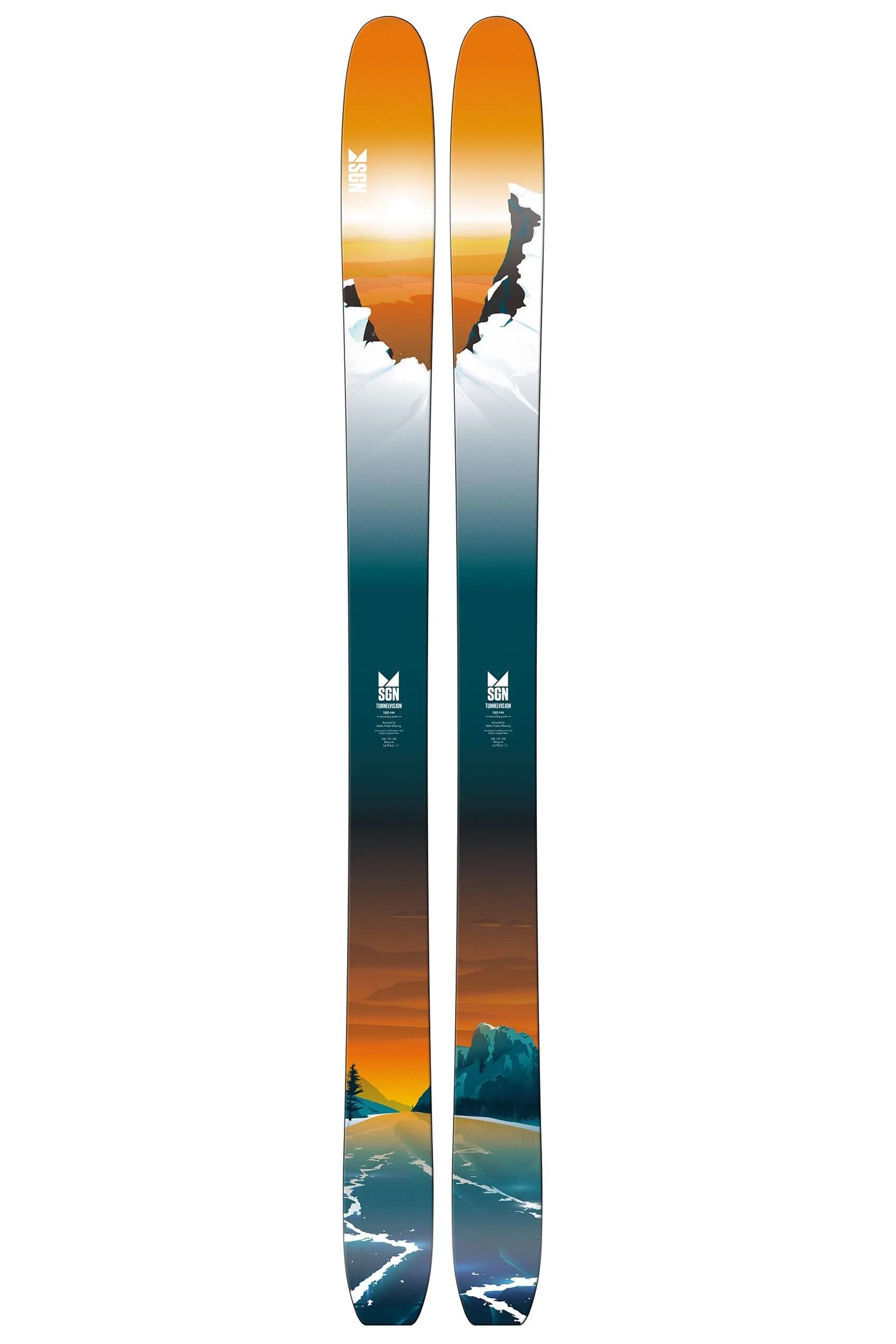 SGN skis Tunnelvisjon freerideski 21/22  193 cm 2021