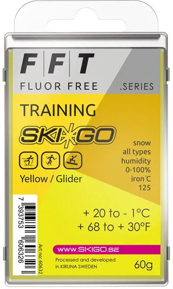 SkiGo FFT Gul +20c - -1c glider, 60g 60632 2022