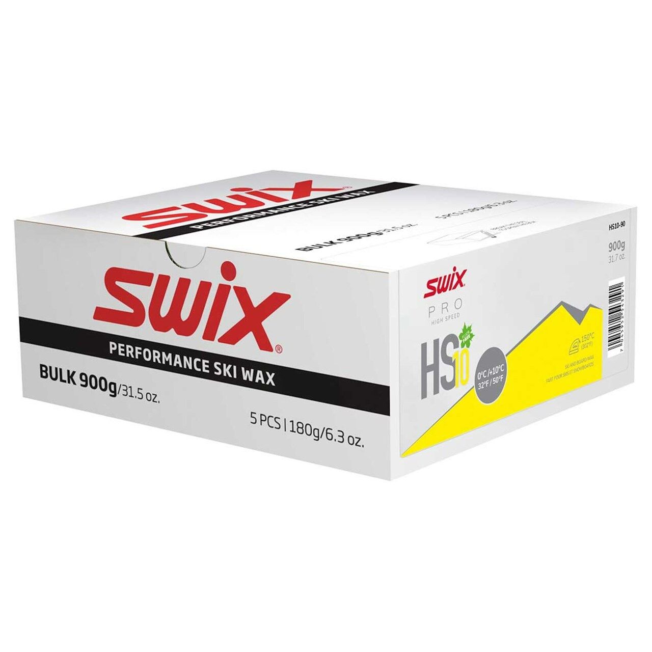 Swix HS10 Yellow, 0°C/+10°C, 900g HS10-90 2020