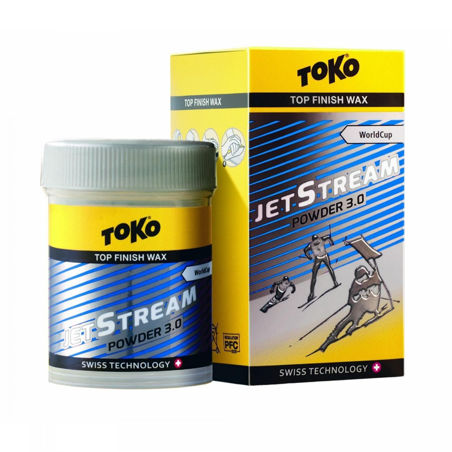 Toko JetStream Powder 3.0 Blå, pulverglider 5503016 2022