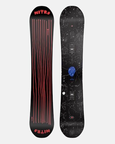Nitro Snowboard - T1 158W Svart Male XL