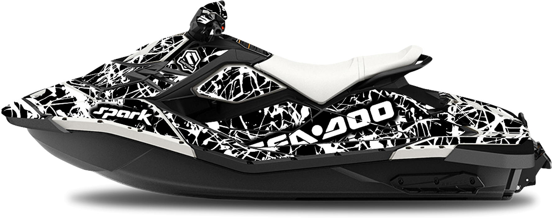 SWETOWN Dekalkit SweTown Sea-Doo Spark Jackson Hvit