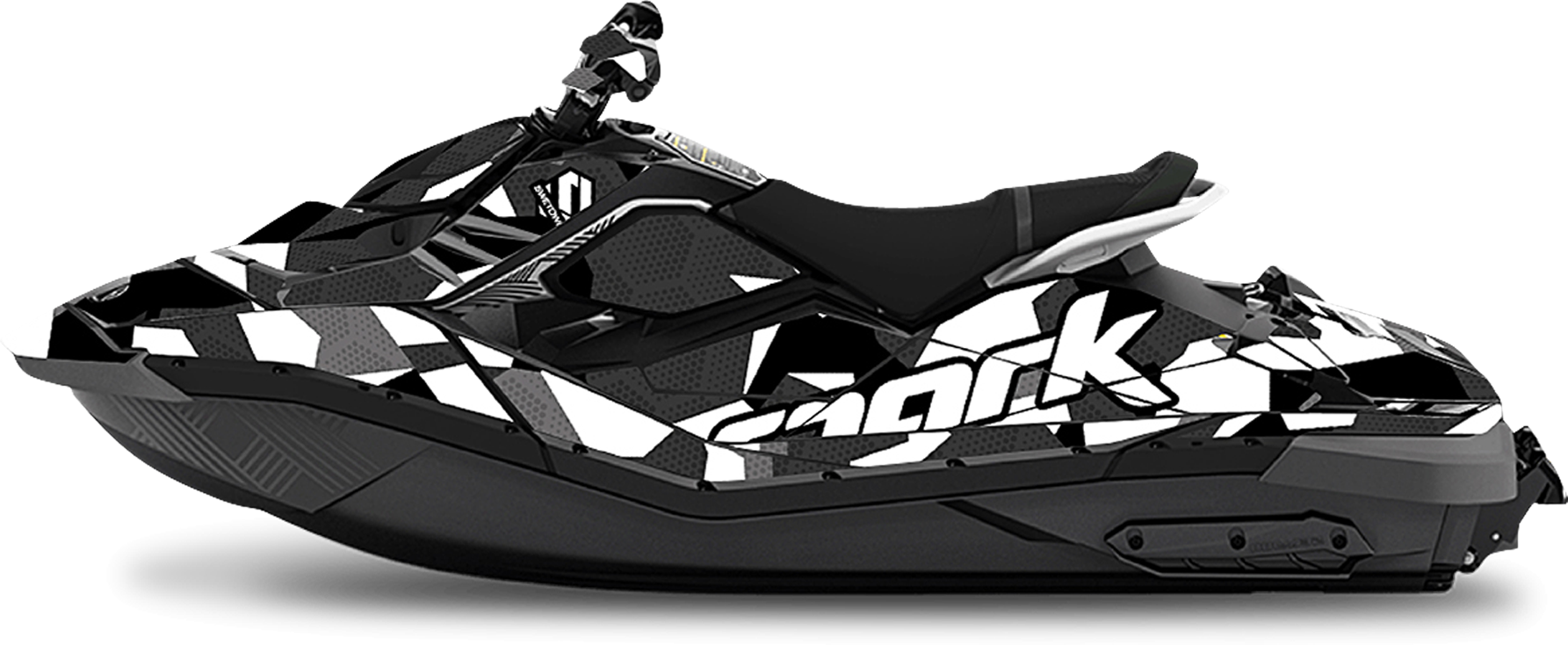 SWETOWN Dekalkit SweTown Sea-Doo Spark Ona Hvit