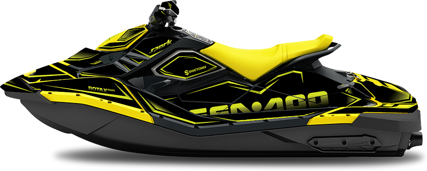 SWETOWN Dekalkit SweTown Sea-Doo Spark Chili Lime