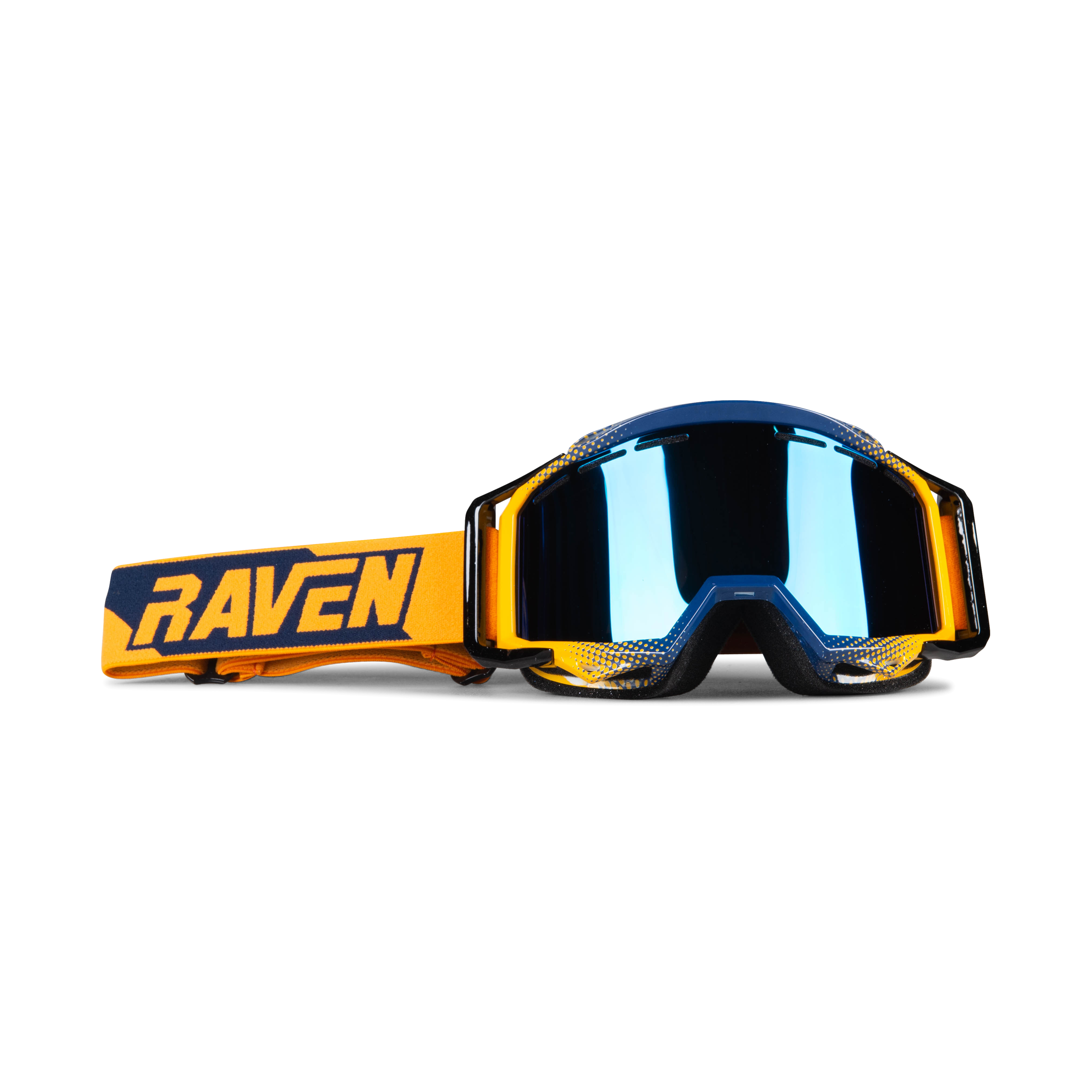 Raven Scooterbriller Raven Sniper VentMax Dobbeltglass Orange-Blå