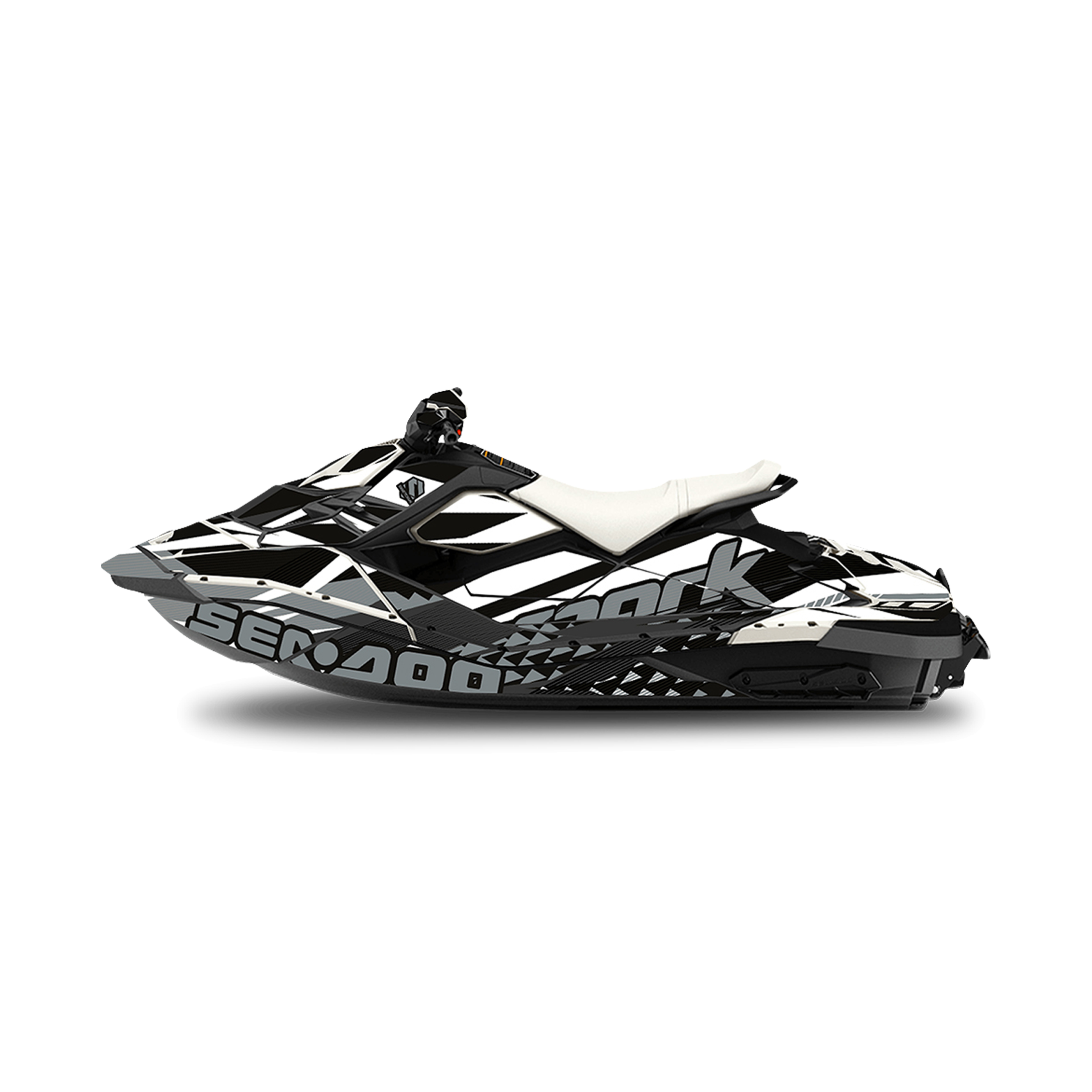 SWETOWN Dekalkit SweTown Sea-Doo Spark Reemo Hvit