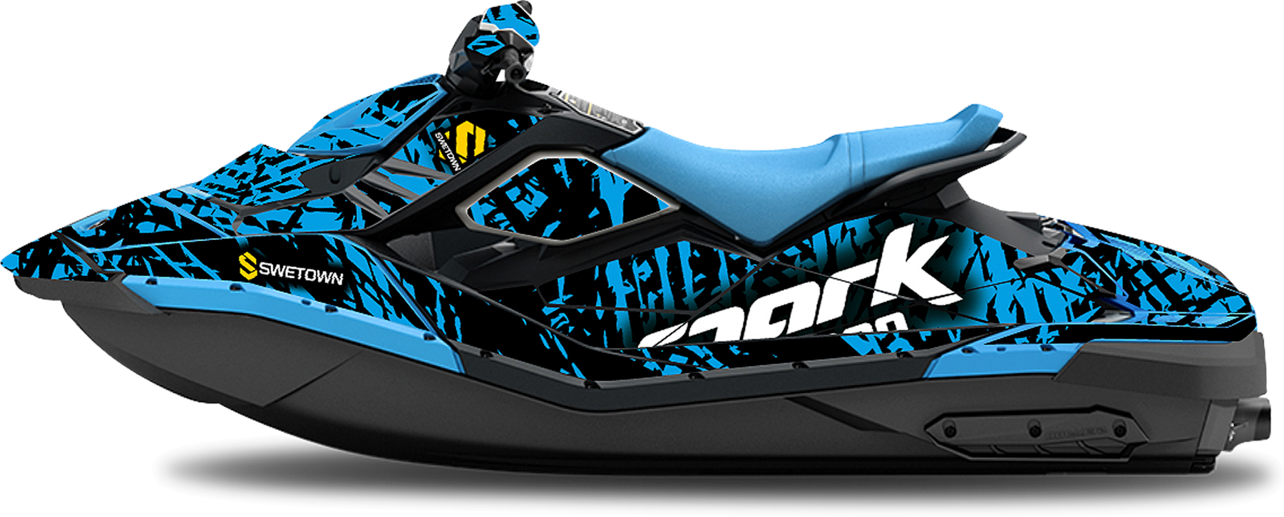 SWETOWN Dekalkit SweTown Sea-Doo Spark Immortalized Blå