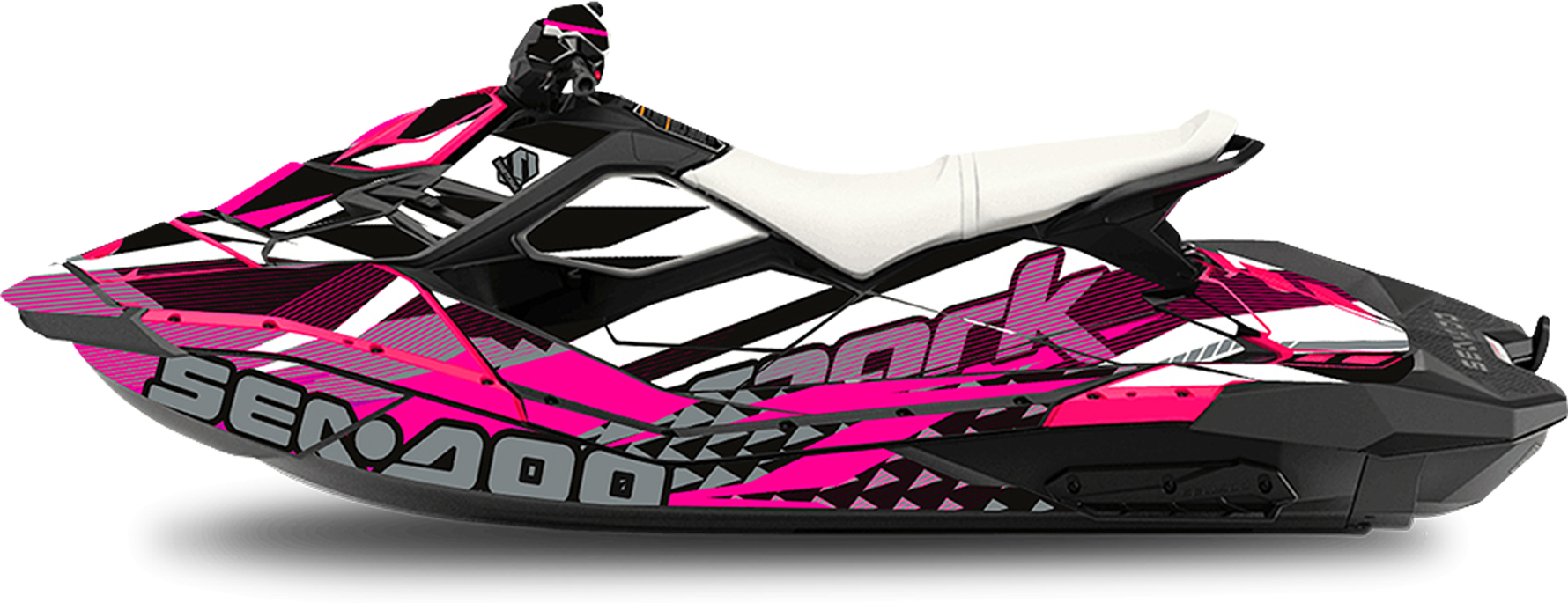 SWETOWN Dekalkit SweTown Sea-Doo Spark Reemo Rosa