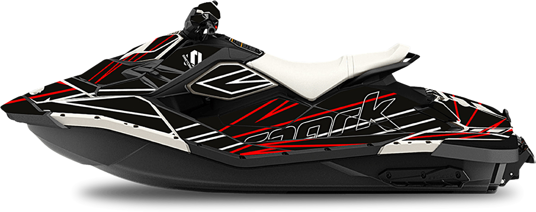 SWETOWN Dekalkit SweTown Sea-Doo Spark Arcada Rød